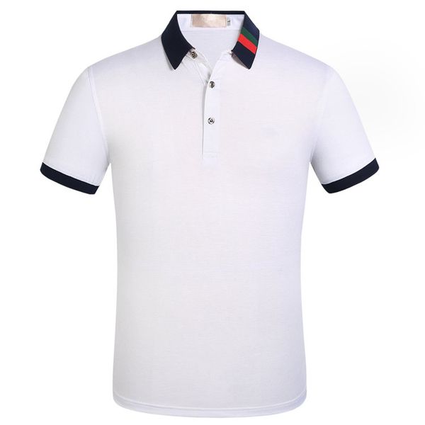 fashion talent polo shirt men's lapel split pure cotton formal dress fashion high-end letter printed t-shirt 001, White;black
fashion talent polo shirt men's lapel split pure cotton formal dress fashion high-end letter printed t-shirt 001, White;black