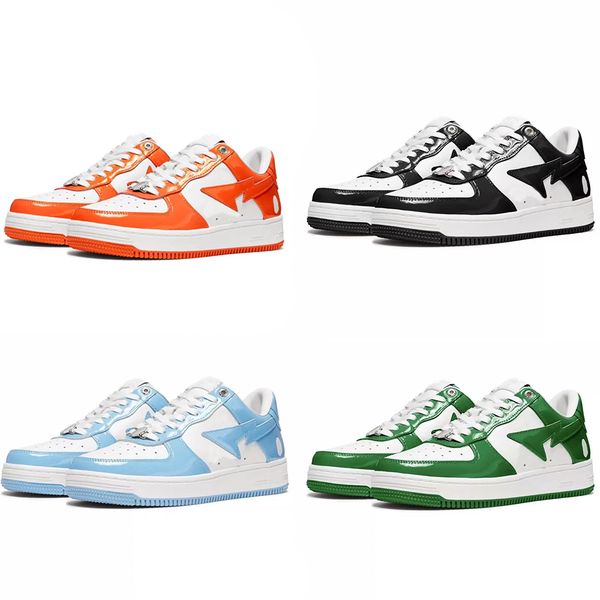 fashion designer bapesta platform mens womens casual shoes camouflage sta skate shoe men woman low outdoor trainers sneakers size 36-45, Black
fashion designer bapesta platform mens womens casual shoes camouflage sta skate shoe men woman low outdoor trainers sneakers size 36-45, Black
