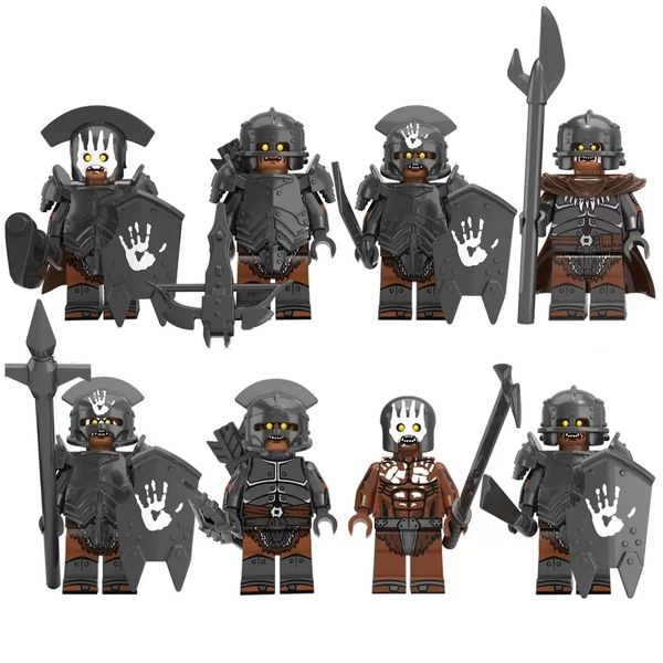 minifig the lord of the rings building blocks toy great soldier orcs uruk hais commander archer infantry shaman warrior mini action figure
minifig the lord of the rings building blocks toy great soldier orcs uruk hais commander archer infantry shaman warrior mini action figure