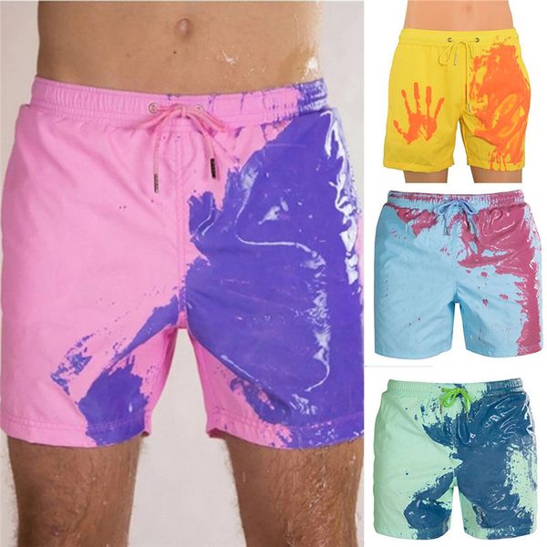 magical change color beach shorts summer men sports trunks swimsuit portable fashion color changing shorts quick drying shorts 220602, White;black
magical change color beach shorts summer men sports trunks swimsuit portable fashion color changing shorts quick drying shorts 220602, White;black
