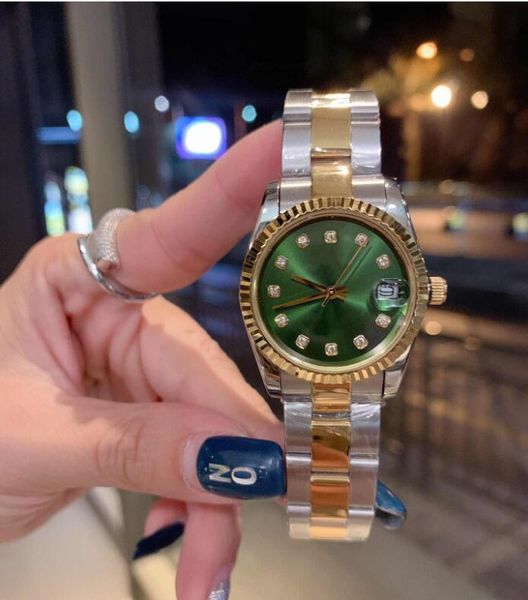 fashion watch women 36mm datejust automatic mechanical movement stainless steel men wristwatches diamond dial coupon lady wristwatch, Slivery;brown
fashion watch women 36mm datejust automatic mechanical movement stainless steel men wristwatches diamond dial coupon lady wristwatch, Slivery;brown