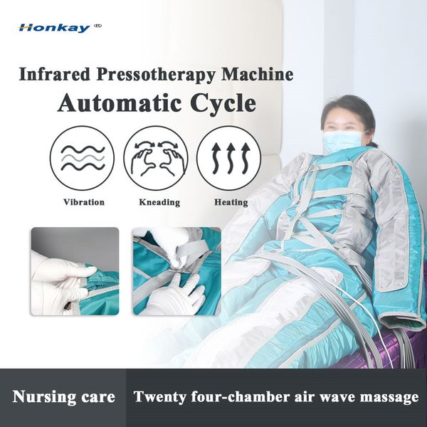 air pressure massage beauty salon equipment body far infrared sauna suit presoterapia pressotherapy slimming heating machines lymphatic drai, Black;white
air pressure massage beauty salon equipment body far infrared sauna suit presoterapia pressotherapy slimming heating machines lymphatic drai, Black;white