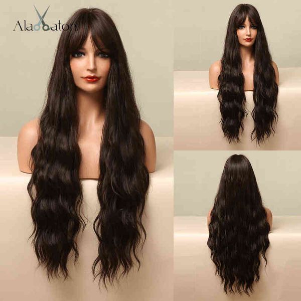 hair synthetic wigs cosplay alan dark brown long water wave synthetic hair wigs for black women cosplay party with bangs high temperature fi
hair synthetic wigs cosplay alan dark brown long water wave synthetic hair wigs for black women cosplay party with bangs high temperature fi