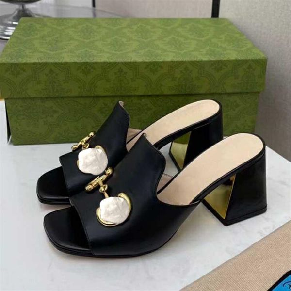 sandal designer summer high heels go out one line slippers horseshoe fashion style open toe versatile women's guccie shoes, Black
sandal designer summer high heels go out one line slippers horseshoe fashion style open toe versatile women's guccie shoes, Black