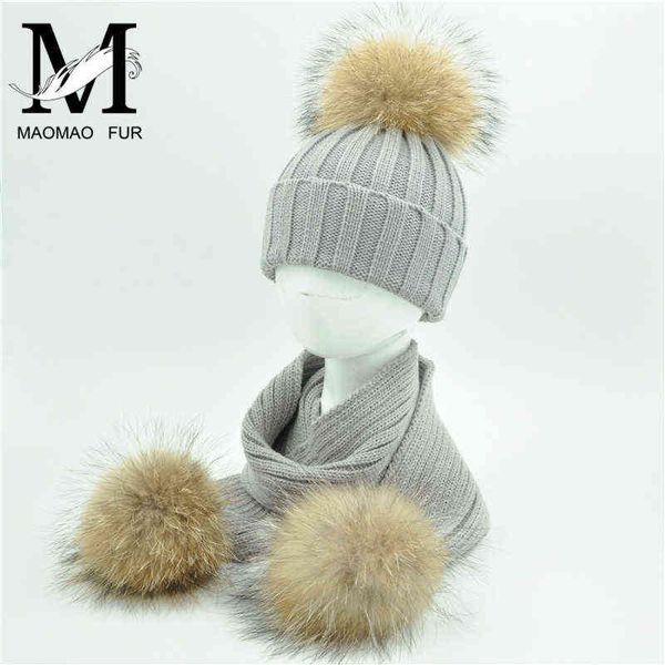 kids knit beanie hats and scarves winter real fur pom hat scarf set for child chunky thick warm natural fur ball hat j220722, Blue;gray
kids knit beanie hats and scarves winter real fur pom hat scarf set for child chunky thick warm natural fur ball hat j220722, Blue;gray