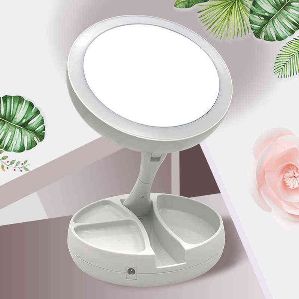 factory outlet led folding vanity mirror with light usb double-sided desknew luminous portable storage
factory outlet led folding vanity mirror with light usb double-sided desknew luminous portable storage