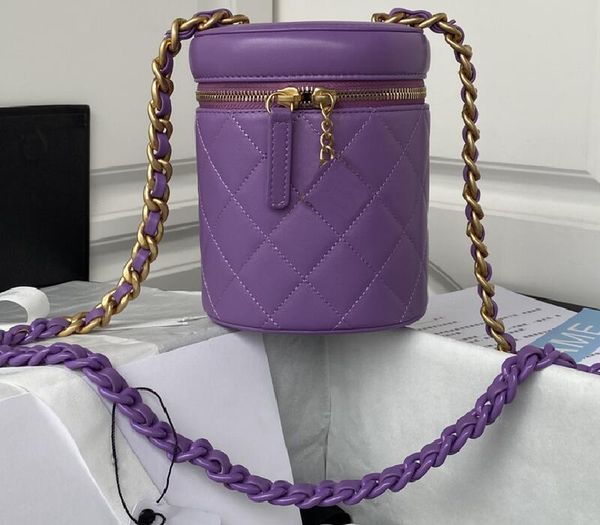 realfine bags 5a as3210 16cm small vanity case purple color lambskin leather shoulder handbags purses for women with dust bag
realfine bags 5a as3210 16cm small vanity case purple color lambskin leather shoulder handbags purses for women with dust bag