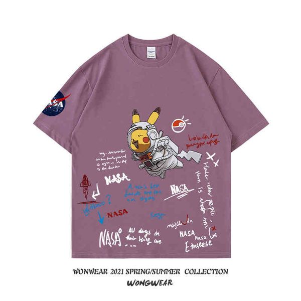 nasa astronaut t-shirt men's joint short sleeve ins fashion cartoon pure cotton couple student summer clothing bottoms 1yoz7, White;black
nasa astronaut t-shirt men's joint short sleeve ins fashion cartoon pure cotton couple student summer clothing bottoms 1yoz7, White;black