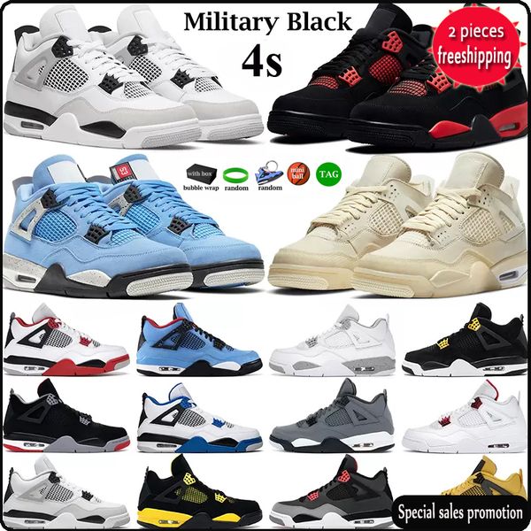 with box men women jumpman 4s basketball shoes mens sneakers 4 military black cat red thunder white oreo sail cement bred womens trainer
with box men women jumpman 4s basketball shoes mens sneakers 4 military black cat red thunder white oreo sail cement bred womens trainer