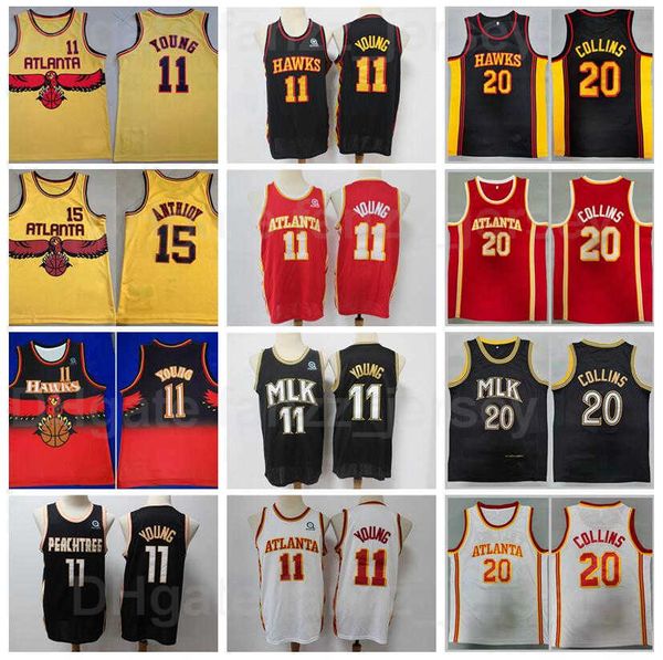 men for sport fans trae young basketball jersey 11 john collins 20 carmelo 15 yellow black red white navy blue team away breathable pure cot
men for sport fans trae young basketball jersey 11 john collins 20 carmelo 15 yellow black red white navy blue team away breathable pure cot