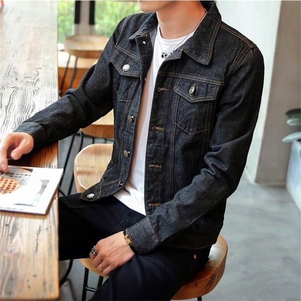new men jeans jacket mens bomber jackets men hip hop man vintage denim jacket coat streetwear chaqueta hombre m- lj201013, Black;brown
new men jeans jacket mens bomber jackets men hip hop man vintage denim jacket coat streetwear chaqueta hombre m- lj201013, Black;brown
