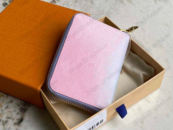 spring in the city collection zippy wallet mini clutch bag by the pool sunrise pastel color gradient oversized canvas limited edition, Red;black
spring in the city collection zippy wallet mini clutch bag by the pool sunrise pastel color gradient oversized canvas limited edition, Red;black