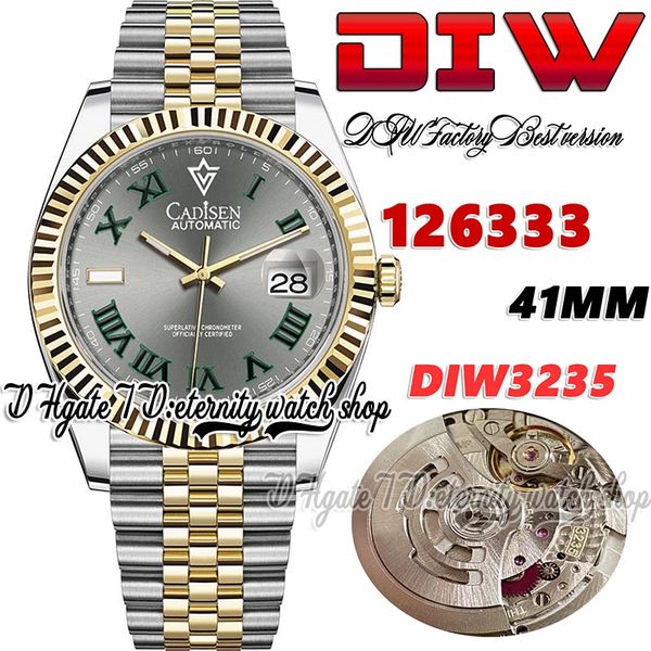 diwf diw126333 sa3235 automatic mens watch 41mm fluted bezel gray dial roman markers 904l jubileesteel bracelet with same serial warranty ca, Slivery;brown
diwf diw126333 sa3235 automatic mens watch 41mm fluted bezel gray dial roman markers 904l jubileesteel bracelet with same serial warranty ca, Slivery;brown