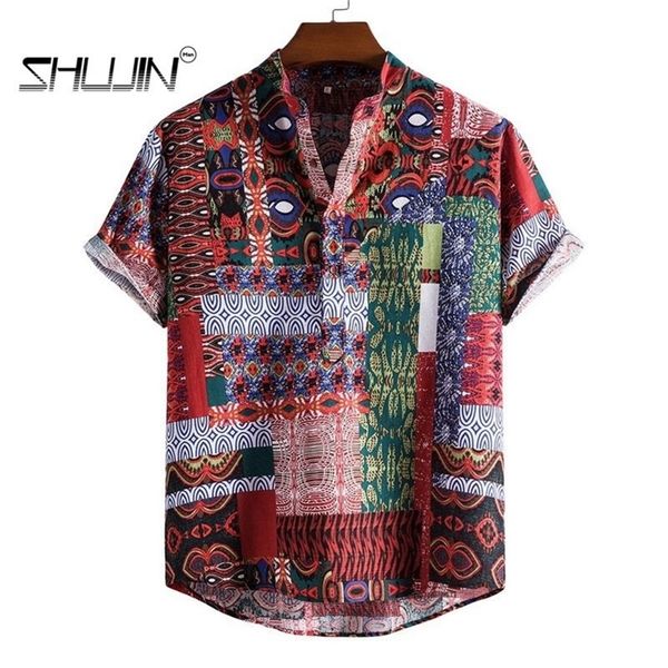 linen short sleeve shirt men summer floral loose baggy casual hawaii holiday beach tee buttons blouse national style 220715gx, White;black
linen short sleeve shirt men summer floral loose baggy casual hawaii holiday beach tee buttons blouse national style 220715gx, White;black