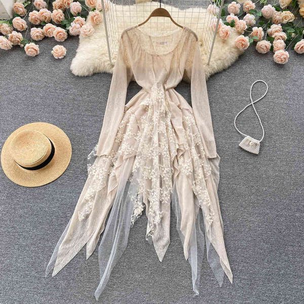 casual dresses round neck long sleeve lace up waist irregular fluffy big swing princess style dress 2022 spring fn1x, Black;gray
casual dresses round neck long sleeve lace up waist irregular fluffy big swing princess style dress 2022 spring fn1x, Black;gray