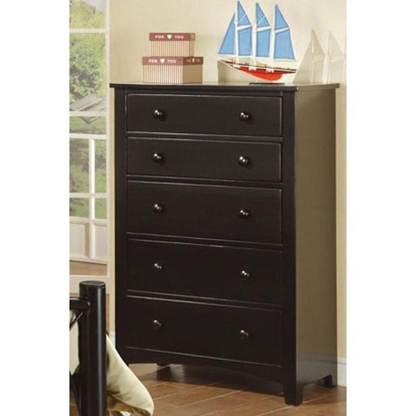 contemporary black finish 1pc chest of drawers plywood pine veneer bedroom furniture 5 drawers tall chest
contemporary black finish 1pc chest of drawers plywood pine veneer bedroom furniture 5 drawers tall chest