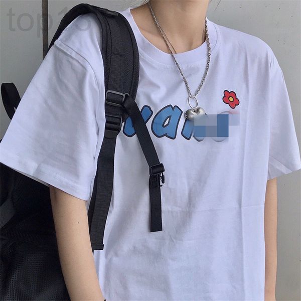 women's t-shirt designer new korean loose short sleeve student versatile letter printed t-shirt sweet cute l5du, White
women's t-shirt designer new korean loose short sleeve student versatile letter printed t-shirt sweet cute l5du, White