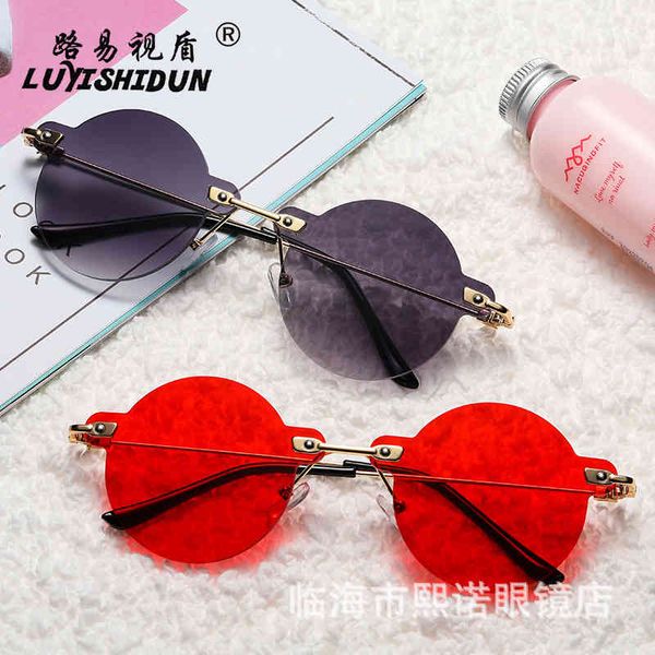 sunglasses fashion small frame round sunglasses metal personalized frameless trimming ocean glasses ipot, White;black
sunglasses fashion small frame round sunglasses metal personalized frameless trimming ocean glasses ipot, White;black