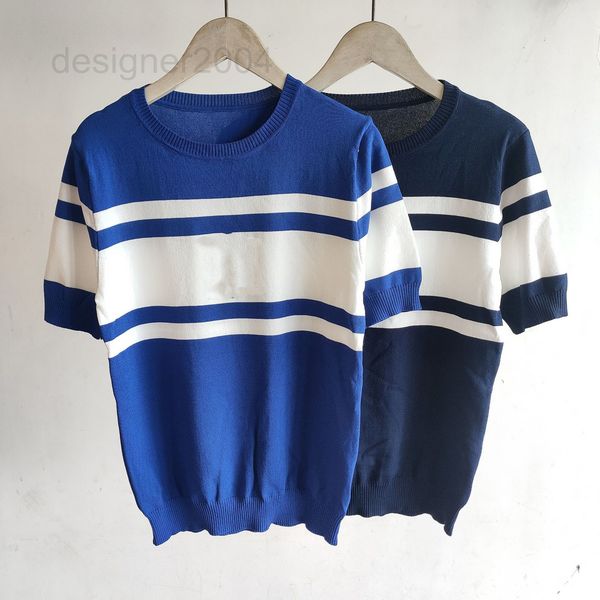 women's sweaters designer college style 2022 early autumn women's new round neck stripe short sleeve slim fit pullover thin sweate, White;black
women's sweaters designer college style 2022 early autumn women's new round neck stripe short sleeve slim fit pullover thin sweate, White;black