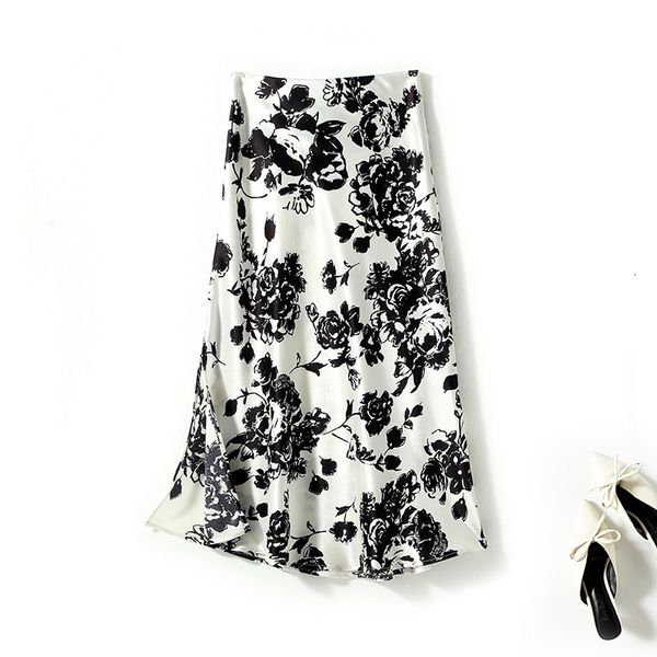 skirts versatile black and white printing a-line long medium skirt french fishtail wrap acetic acid women's r149
skirts versatile black and white printing a-line long medium skirt french fishtail wrap acetic acid women's r149