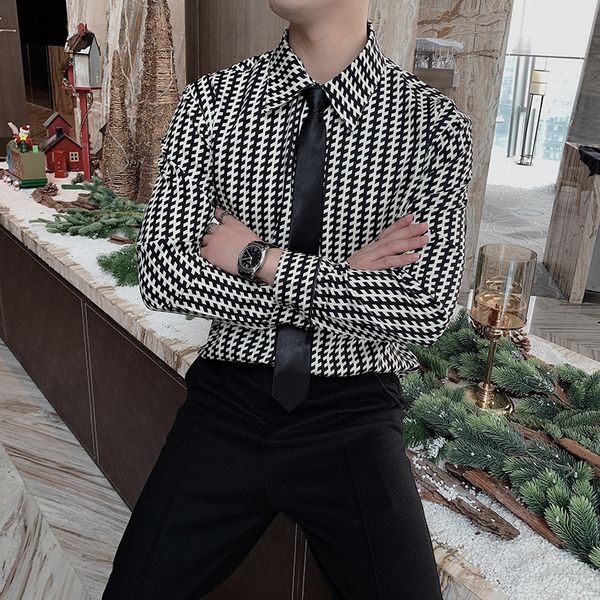 summer men short-sleeved shirts 2021 print loose business casual shirt personality hair stylist aa, White;black
summer men short-sleeved shirts 2021 print loose business casual shirt personality hair stylist aa, White;black