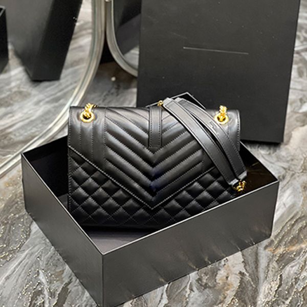 classic chain envelope bag medium plain quilted leather clutch bags shoulder messenger handbags letter square bag satchel vintage two-tone d
classic chain envelope bag medium plain quilted leather clutch bags shoulder messenger handbags letter square bag satchel vintage two-tone d