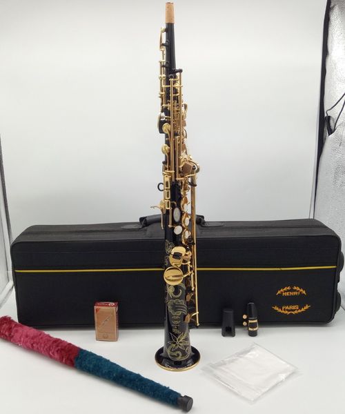 brand mfc soprano saxophone 802 black lacquer b-flat soprano sax 80ii with case mouthpiece reeds neck
brand mfc soprano saxophone 802 black lacquer b-flat soprano sax 80ii with case mouthpiece reeds neck