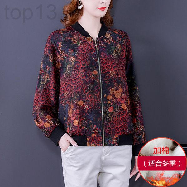 women's fur & faux designer 2021 new silk and cotton coat mother spring autumn long sleeved middle-aged elderly women's mulberry p, Black
women's fur & faux designer 2021 new silk and cotton coat mother spring autumn long sleeved middle-aged elderly women's mulberry p, Black