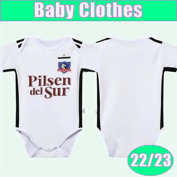 2022 colo colo baby clothes soccer jerseys santos bolados arriagada zaldivia gil fuentes costa lucero home white football shirt uniforms, Black
2022 colo colo baby clothes soccer jerseys santos bolados arriagada zaldivia gil fuentes costa lucero home white football shirt uniforms, Black