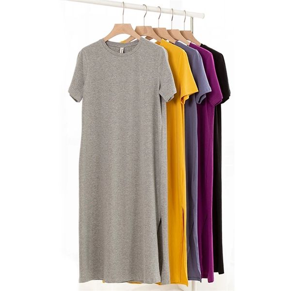 elegant cotton womens dress casual loose short sleeve split out black female long for year vestido sales 220426, Black;gray
elegant cotton womens dress casual loose short sleeve split out black female long for year vestido sales 220426, Black;gray