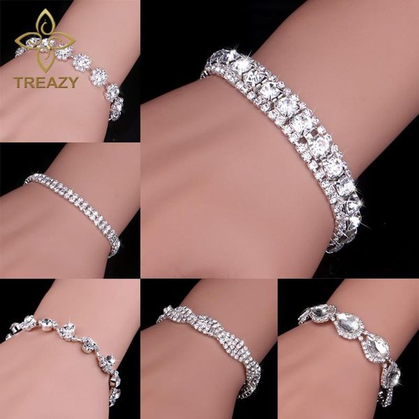 luxury rhinestone crystal bracelets amp bangles for women silver plated bridal wedding jewelry accessories, Golden;silver
luxury rhinestone crystal bracelets amp bangles for women silver plated bridal wedding jewelry accessories, Golden;silver