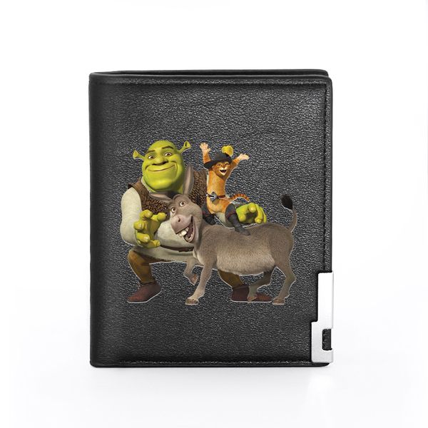 men wallet leather shrek donkey cat printing billfold slim credit card/id holders inserts money bag male pocket short purses, Red;black
men wallet leather shrek donkey cat printing billfold slim credit card/id holders inserts money bag male pocket short purses, Red;black