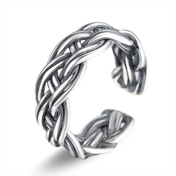 minimalist 925 sterling silver hand-woven vintage ring to make old japanese and korean ins net red fashion all-match jewelry
minimalist 925 sterling silver hand-woven vintage ring to make old japanese and korean ins net red fashion all-match jewelry