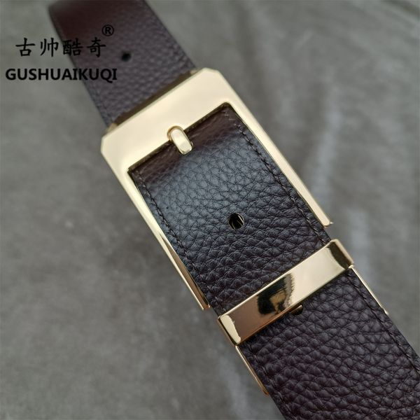 men's and new designer belt double-sided jeans with light fashion simple skirt ins style women's leather belt 3.5cm wide version05, Black;brown
men's and new designer belt double-sided jeans with light fashion simple skirt ins style women's leather belt 3.5cm wide version05, Black;brown