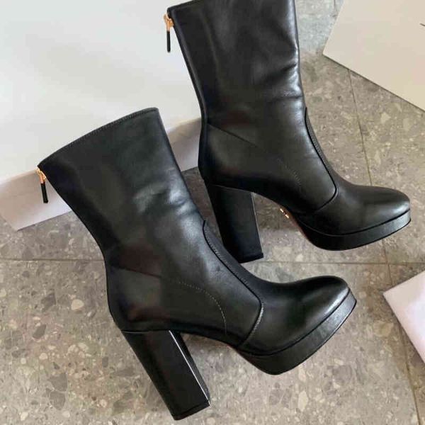women's leather boots mid calf boots round toe boots and high heels winter series special offers, Black
women's leather boots mid calf boots round toe boots and high heels winter series special offers, Black