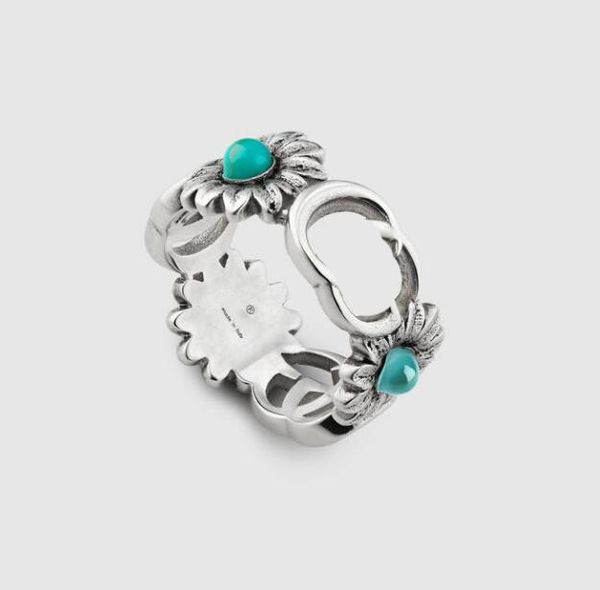 couple rings gu double g flower ring interlocking love enamel ring daisy pine stone retro old original packaging wedding luxury engagement b, Silver
couple rings gu double g flower ring interlocking love enamel ring daisy pine stone retro old original packaging wedding luxury engagement b, Silver