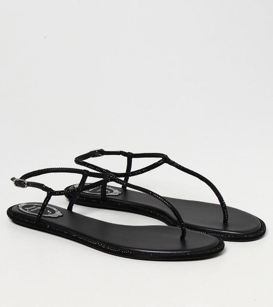 famous summer diana flat renes sandals shoes women satin with rhinestones rubber sole flip flops gladiator sandalias lady casual walking, Black
famous summer diana flat renes sandals shoes women satin with rhinestones rubber sole flip flops gladiator sandalias lady casual walking, Black