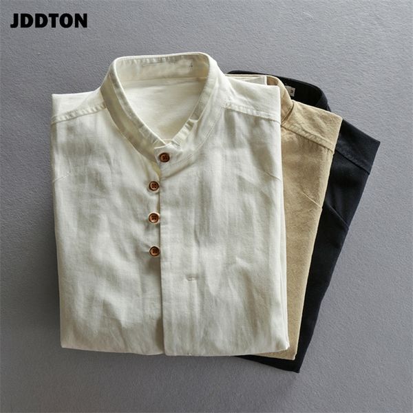 jddton mens cotton linen shirts long sleeve solid color casual soft chinese style stand collar shirt male loose shirt 7xl je519 220813, White;black
jddton mens cotton linen shirts long sleeve solid color casual soft chinese style stand collar shirt male loose shirt 7xl je519 220813, White;black
