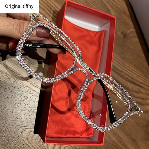 sunglasses myopia hyperopia women sunglasses vintage clear lens glasses ladies luxury rhinestone eyeglasses men optical shades 2022 fashion, White;black
sunglasses myopia hyperopia women sunglasses vintage clear lens glasses ladies luxury rhinestone eyeglasses men optical shades 2022 fashion, White;black