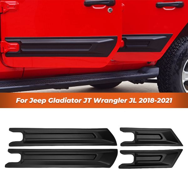 car door anti-scratch guard cover exterior door protection plate trim sticker for jeep gladiator jt wrangler jl 2018 2019 - 2021
car door anti-scratch guard cover exterior door protection plate trim sticker for jeep gladiator jt wrangler jl 2018 2019 - 2021