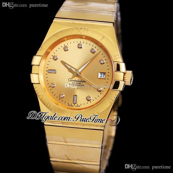 38mm classic a8500 automatic mens watch 18k yellow gold champagne dial diamonds markers stainless steel bracelet watches 123.10.38.21.51.001, Slivery;brown
38mm classic a8500 automatic mens watch 18k yellow gold champagne dial diamonds markers stainless steel bracelet watches 123.10.38.21.51.001, Slivery;brown