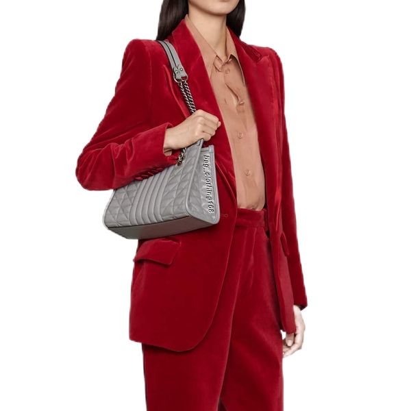 luxurious bags shoulder handbags smooth grain quilted genuine leather medium capacity silver-toned hardware 'marmont ' women bags
luxurious bags shoulder handbags smooth grain quilted genuine leather medium capacity silver-toned hardware 'marmont ' women bags