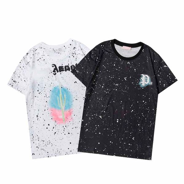 or043 mens designers t shirt summer women tshirt with letters print star satin cotton casual t shirts mans tees asian size, White;black
or043 mens designers t shirt summer women tshirt with letters print star satin cotton casual t shirts mans tees asian size, White;black