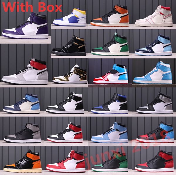 mens 1 high og basketball shoes 1s heritage university blue royal patent bred atmosphere dark mocha brotherhood shadow unc twist boots men w, Black
mens 1 high og basketball shoes 1s heritage university blue royal patent bred atmosphere dark mocha brotherhood shadow unc twist boots men w, Black