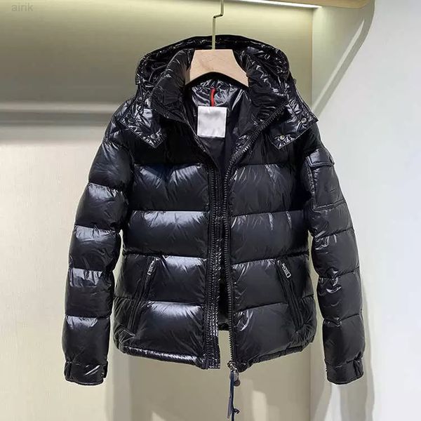 quality brand down jacket winter white down duck parka men women coats, Black 
quality brand down jacket winter white down duck parka men women coats, Black