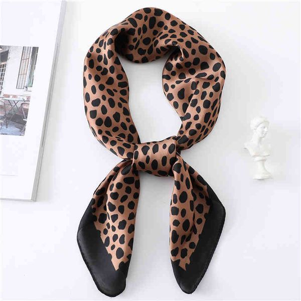 summer leopard print silk square scarf fashion bandana neckerchief head wraps for women hair scarves luxury brand accessories, Blue;gray
summer leopard print silk square scarf fashion bandana neckerchief head wraps for women hair scarves luxury brand accessories, Blue;gray