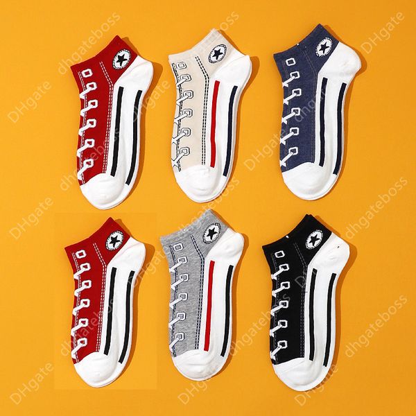 trend women street skate shoes pattern short sock for girls summer breathable fashion shoelace ankle socks neutral couple, Black
trend women street skate shoes pattern short sock for girls summer breathable fashion shoelace ankle socks neutral couple, Black