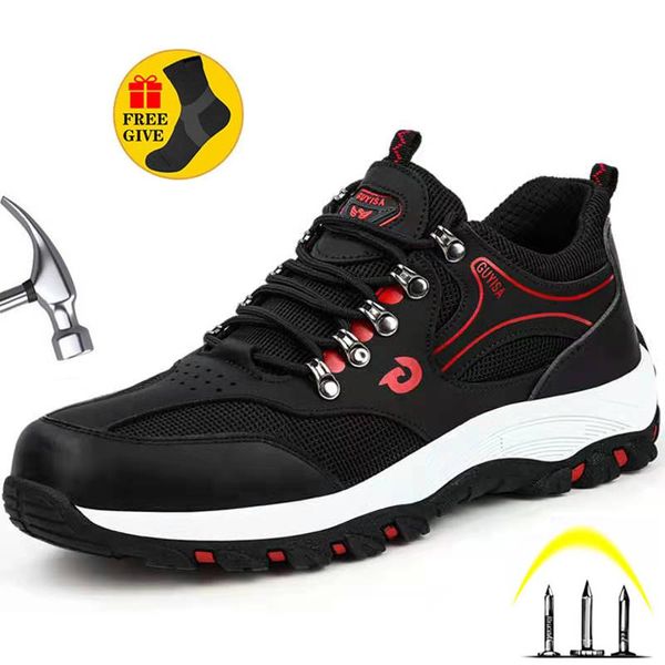 luxury rubber outsole corrosion-resistant non-slip steel toe puncture-proof safety shoes men work mesh upper safety shoes, Black;brown
luxury rubber outsole corrosion-resistant non-slip steel toe puncture-proof safety shoes men work mesh upper safety shoes, Black;brown