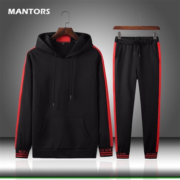 2020 hoodies pants set men tracksuit hooded sweatshirt two piece set sportswear men s sporting suit spring autumn track suit lj201125, Gray
2020 hoodies pants set men tracksuit hooded sweatshirt two piece set sportswear men s sporting suit spring autumn track suit lj201125, Gray