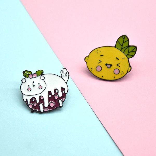 cake cat enamel pin lemon face badge brooch denim jeans shirt bag fruit jewelry gift for friends kids, Blue
cake cat enamel pin lemon face badge brooch denim jeans shirt bag fruit jewelry gift for friends kids, Blue
